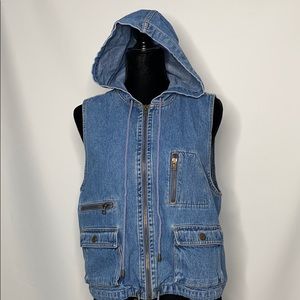 Vintage Liz Wear Denim Vest
